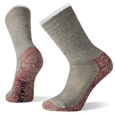 SKARPETY SMARTWOOL CLASSIC MOUNTAINEER MAXIMUM CUSHION CREW - CHARCOAL